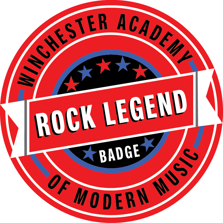 Rock legend badge - level 8